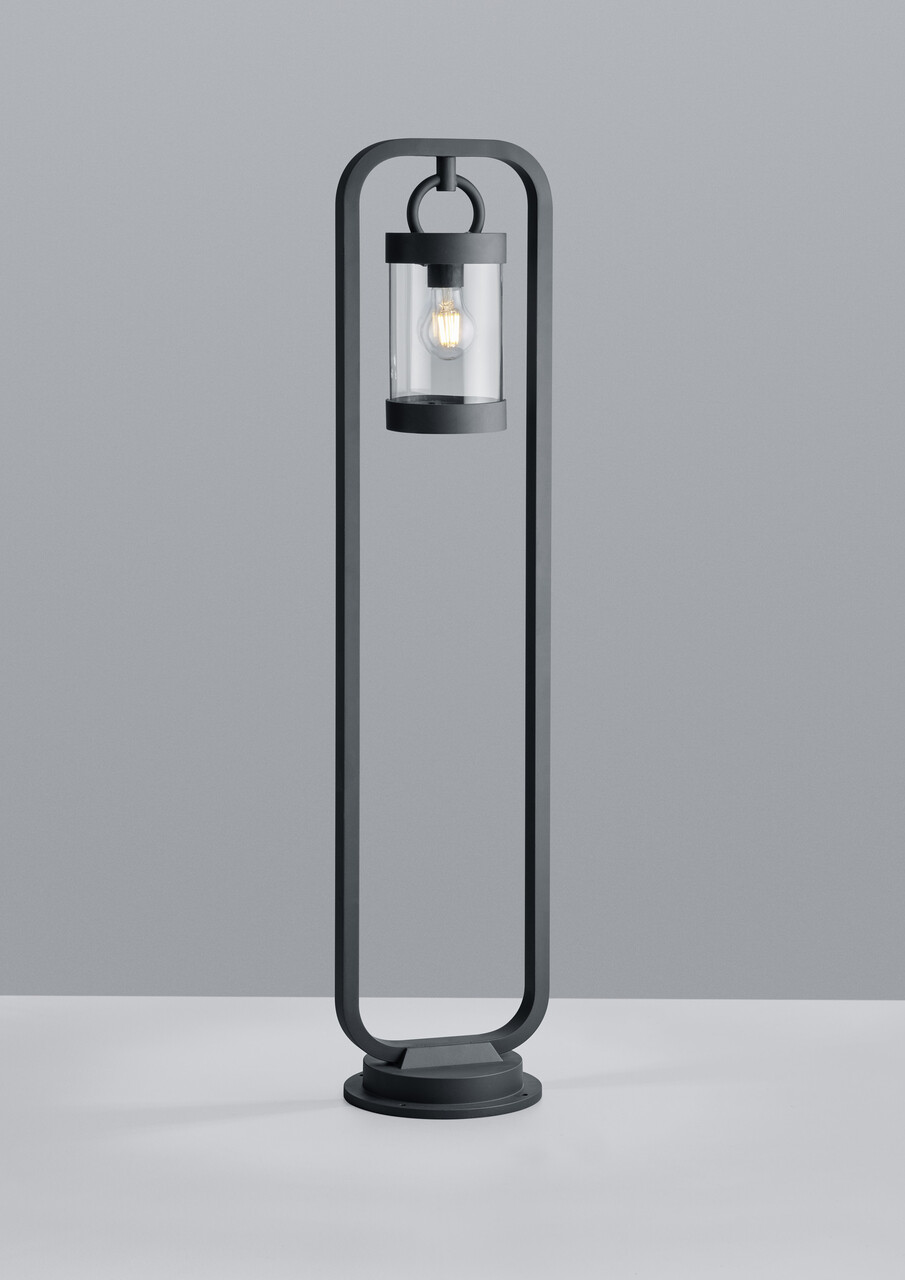 Lampadar de exterior Sambesi, TRIO, 23x21x100 cm, 28W, 1x E27, aluminiu, antracit - imagine 4
